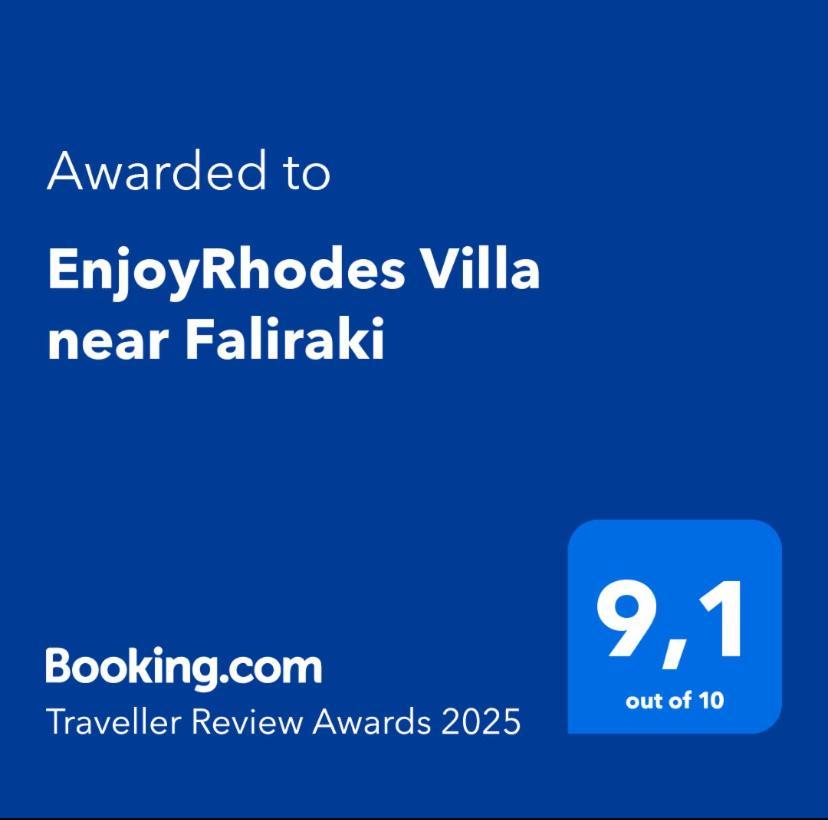 Enjoyrhodes Villa Near Faliraki Kalithies 외부 사진